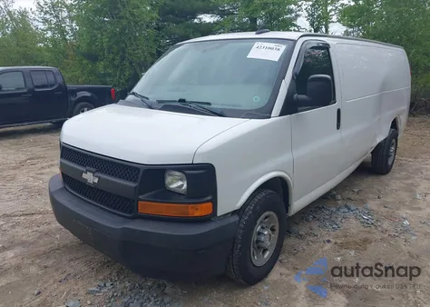 2017 Chevrolet Express 2500 Work Van from USA, damaged, VIN 1GCWGBFF4H1289693